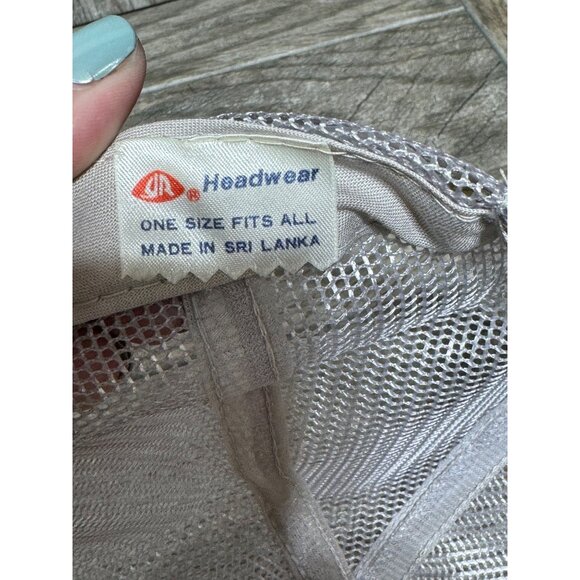 Vintage 80's Regul Tire Flat Brim Grey Trucker Snapback Hat Baseball Cap Patch - Picture 7 of 8